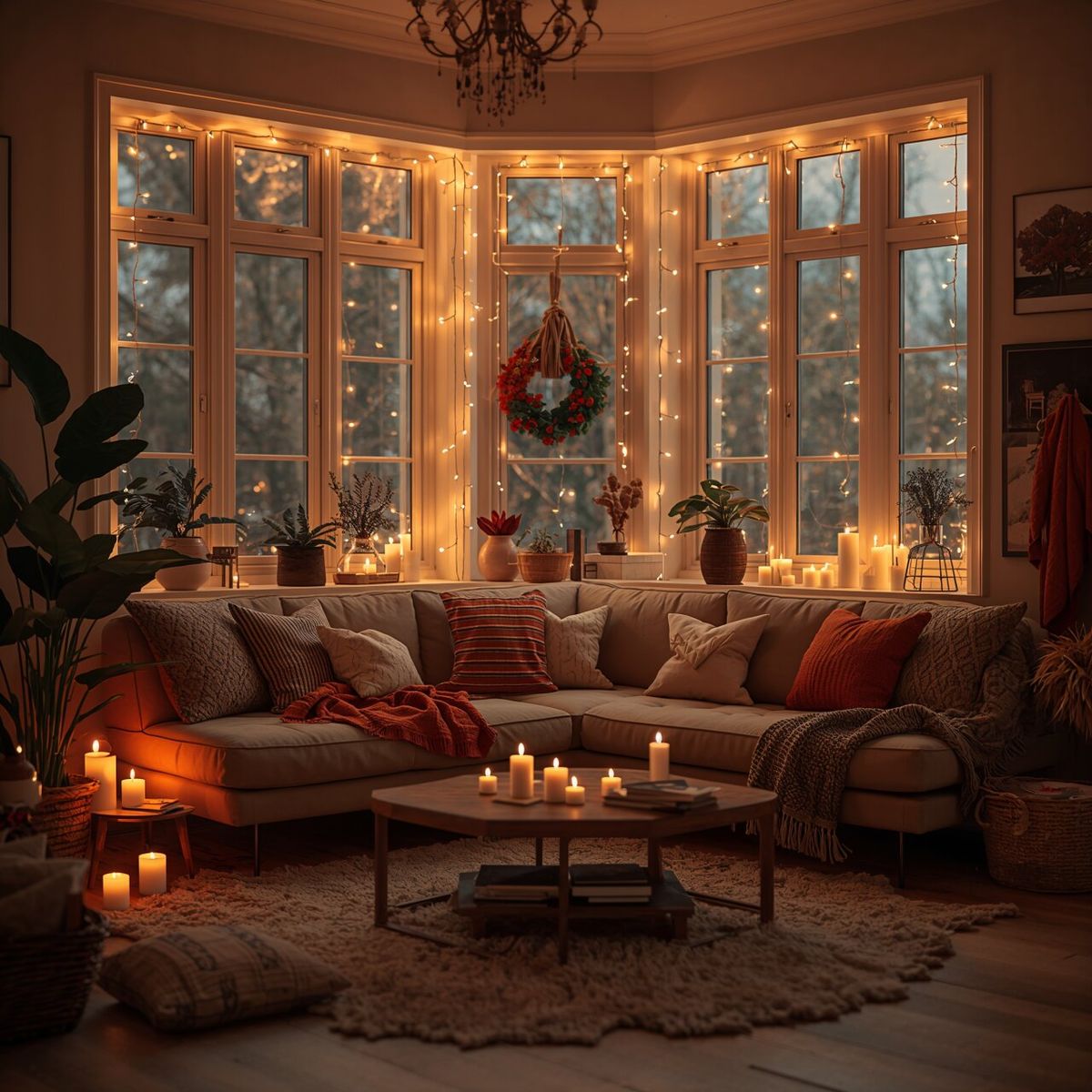 Recomandările noastre pentru interior folosind ghirlande decorative