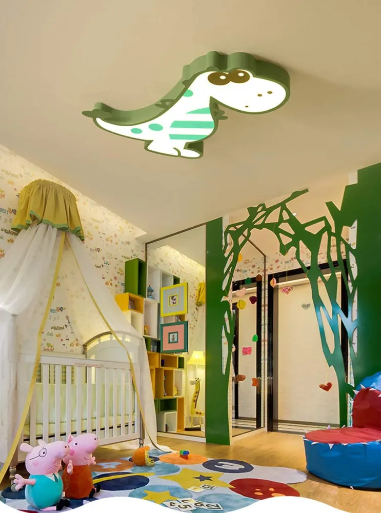 Lampa Decorativa Dinozaur, Mare, Lumina Naturala, 26W