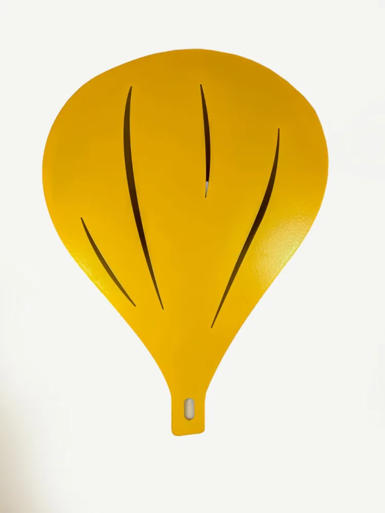 Lampa Decorativa Balon, Culoare Galbena, Lumina Naturala, cu Baterii