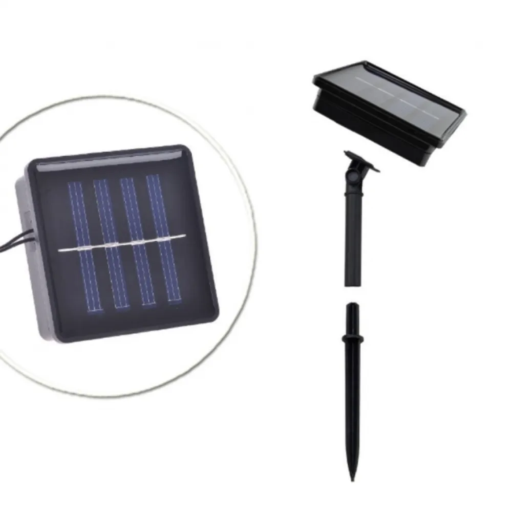 Ghirlanda Luminoasa Solara 3M cu 20 Stelute LED, Lumina Colorata, de Exterior