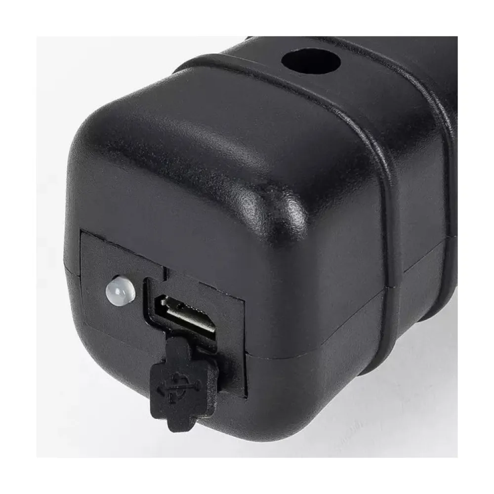 Lanterna LED COB cu Incarcare USB, Carlig si Magnet de Prindere
