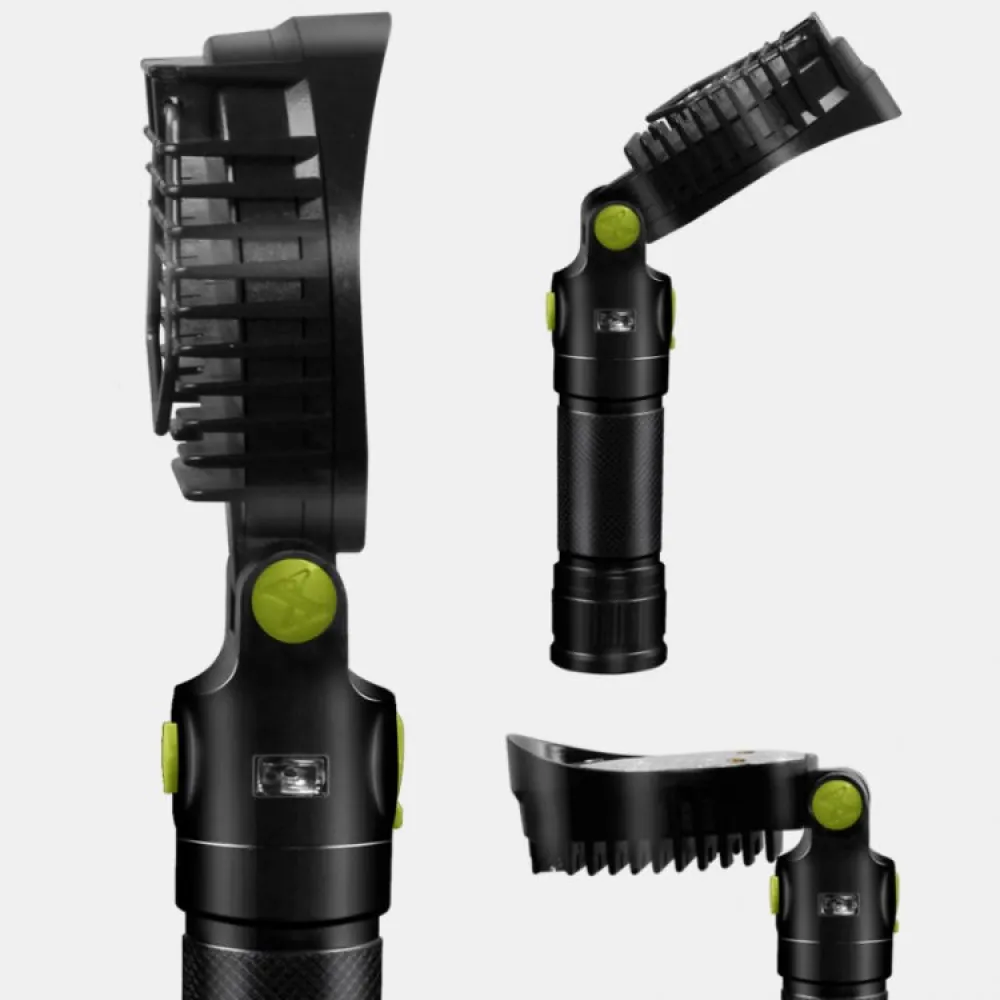Lanterna LED COB cu Incarcare USB, 4 Moduri de Iluminat, Carlig si Magnet de Prindere