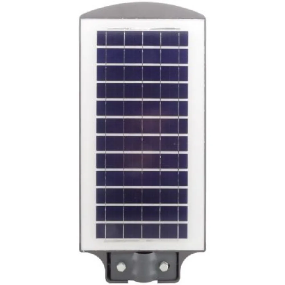 Lampa Solara Stradala 60W cu 96 LEDuri, 3 Moduri de Functionare, Telecomanda, Senzor de Miscare si Lumina