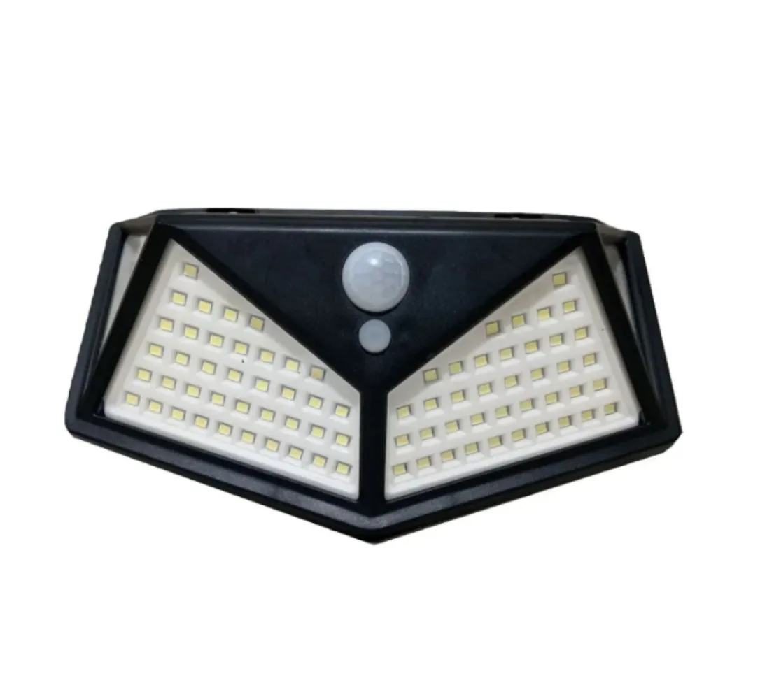 Lampa Solara de Perete cu 114 LEDuri, Senzor de Miscare si Lumina
