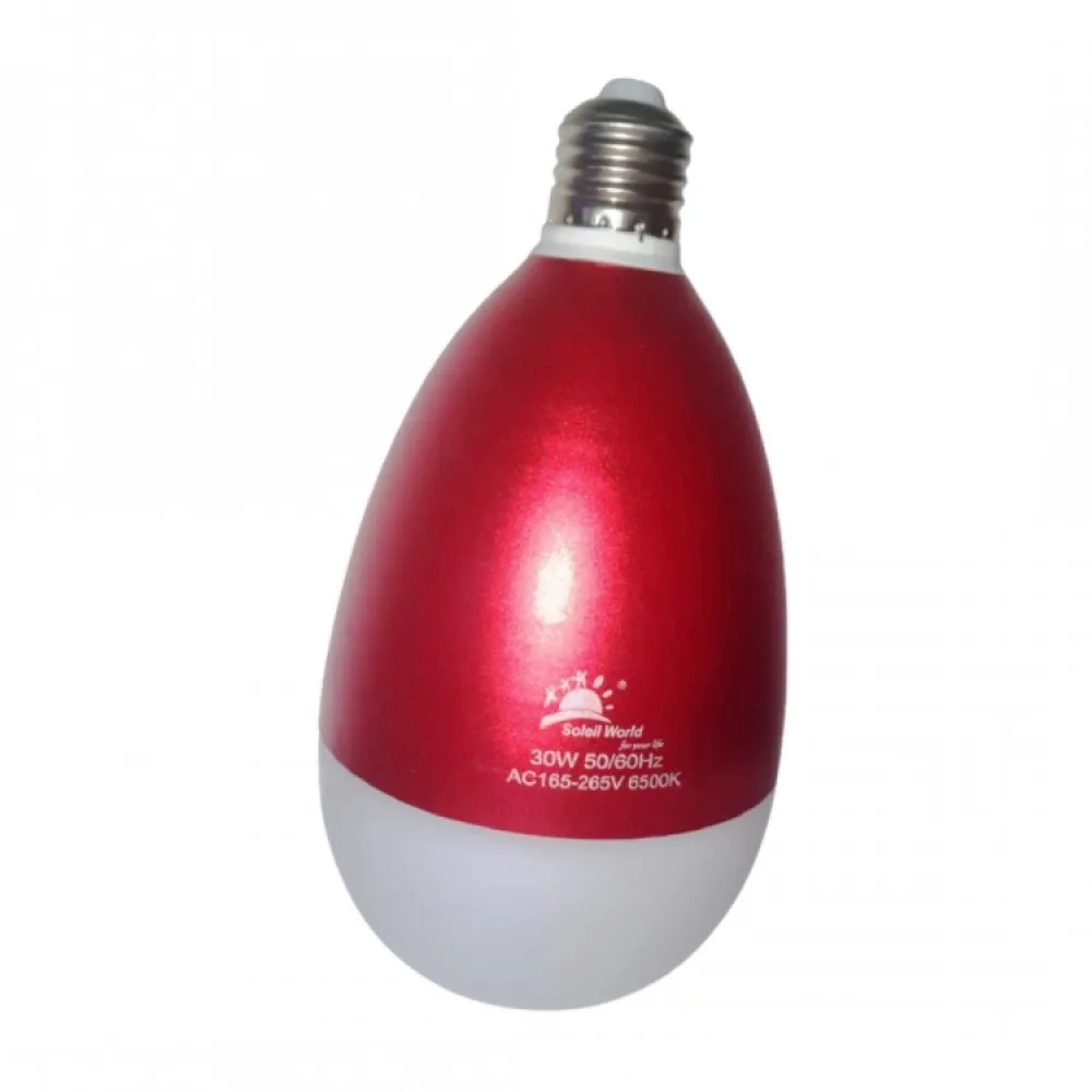 Bec Mare LED Filament, 40W, din Plastic, E27, Lumina Rece, de Interior
