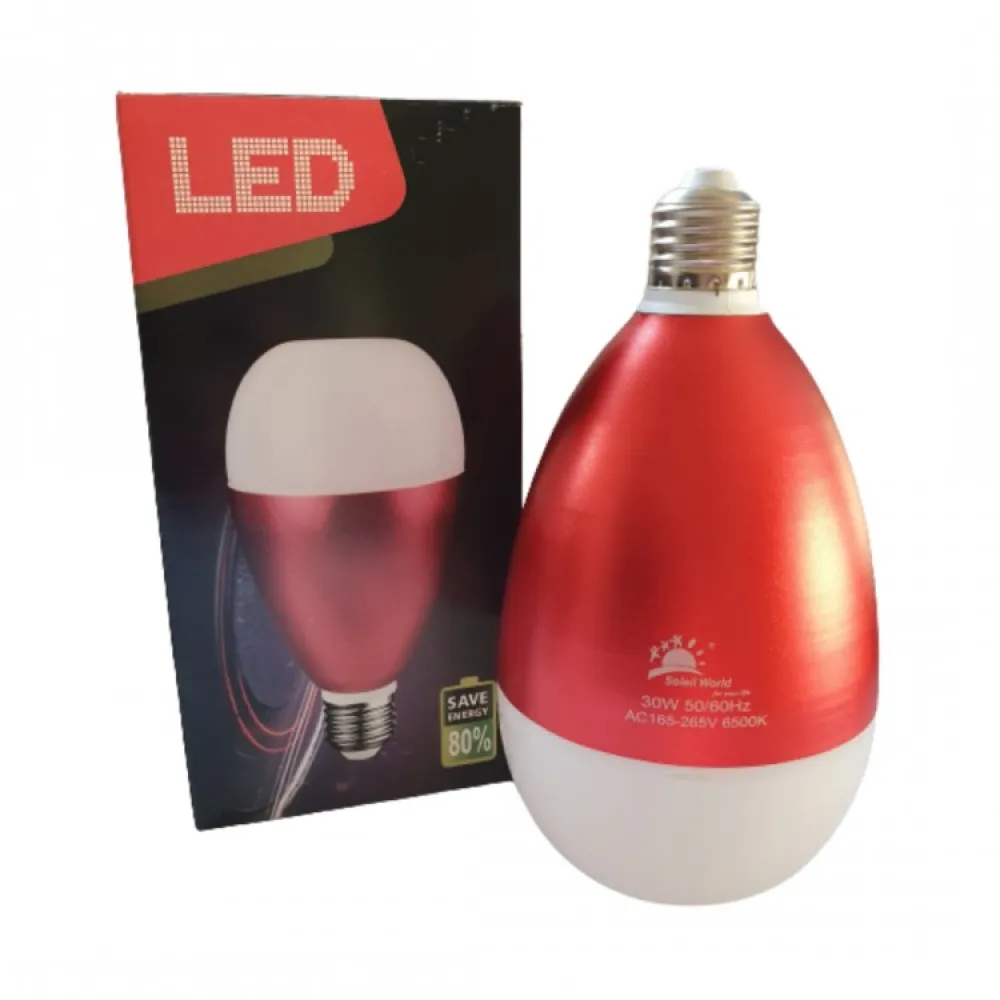 Bec Mare LED Filament, 40W, din Plastic, E27, Lumina Rece, de Interior