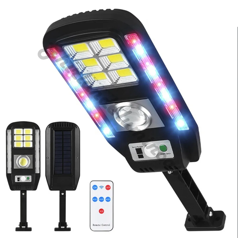 Lampa Solara de Perete cu 89 LEDuri, Senzor de Miscare, 4 Moduri de Functionare, Lupa si Telecomanda