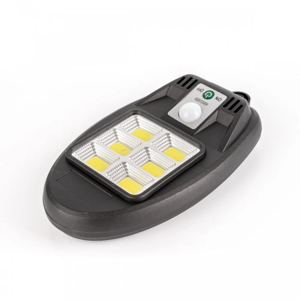 Lampa Solara de Perete cu 6 Casete COB, 30W, 3 Moduri de Functionare, Telecomanda, Senzor de Miscare si Lumina