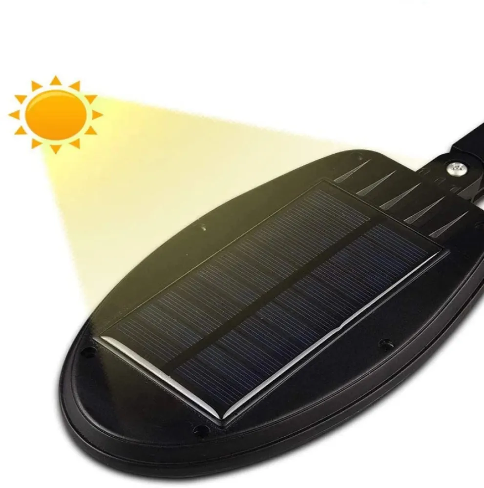 Lampa Solara de Perete cu 6 Casete COB, 30W, 3 Moduri de Functionare, Telecomanda, Senzor de Miscare si Lumina