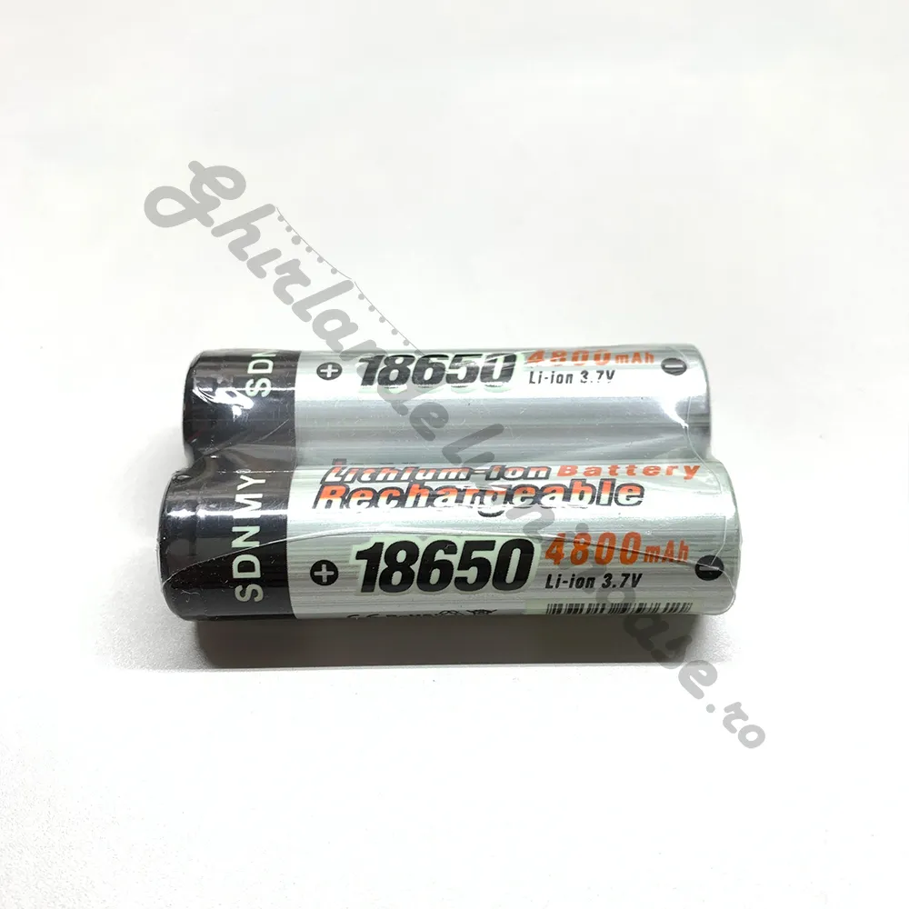 Acumulator 18650 Li-ion 3.7V 4800 mAh, 6.5 cm x 2 cm