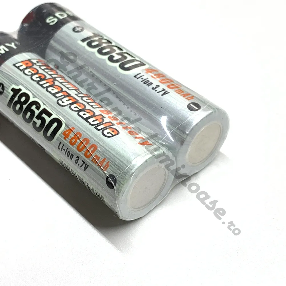 Acumulator 18650 Li-ion 3.7V 4800 mAh, 6.5 cm x 2 cm
