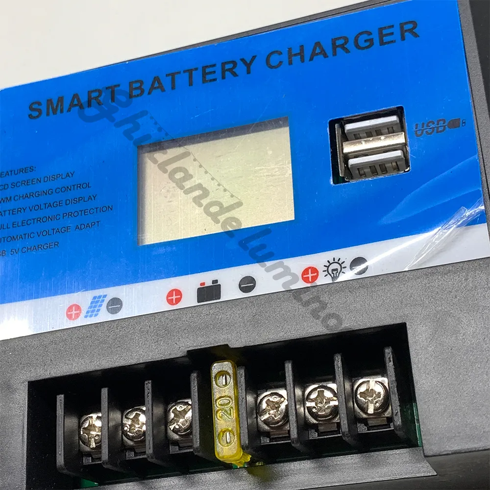 Controller Panouri Solare 12/24V 20A