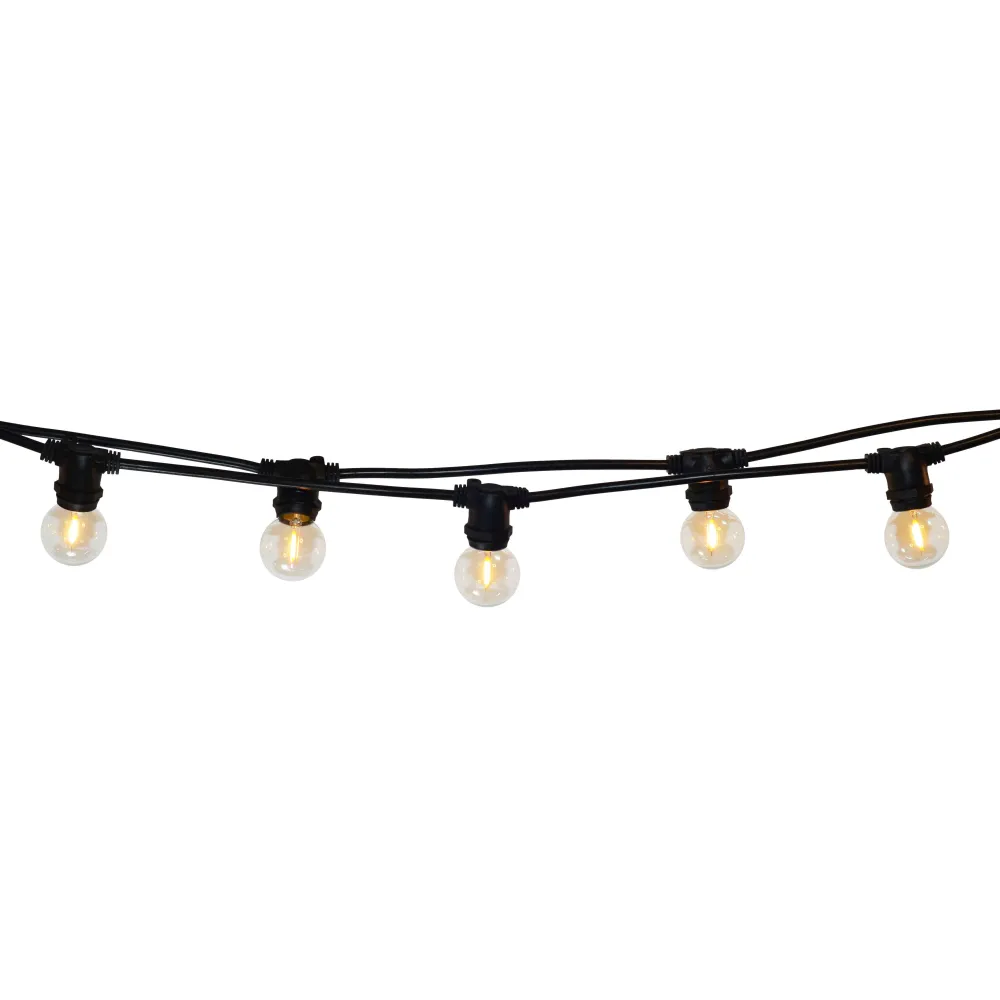 Bec Retro LED, 0.5W, din Plastic, E12, G40, Lumina Foarte Calda, de Exterior