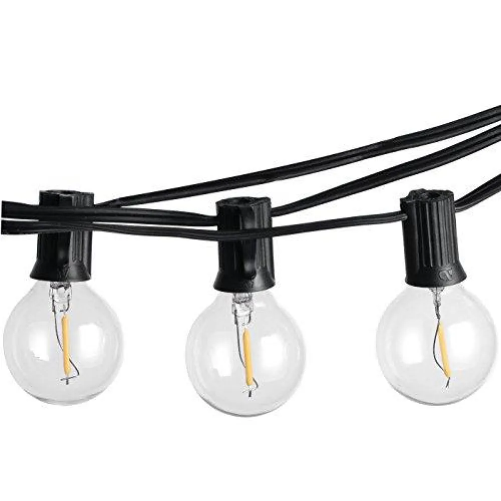 Bec Retro LED, 0.5W, din Plastic, E12, G40, Lumina Foarte Calda, de Exterior