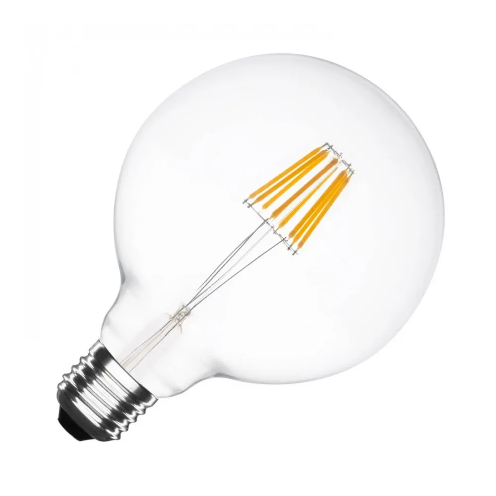 Ghirlanda Luminoasa 15M cu 15 Becuri LED Mari, E27, 6W, Cablu Negru cu Pendul, Lumina Foarte Calda, Conectabila 195M, de Exterior