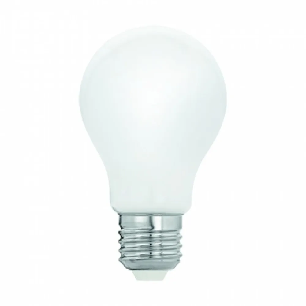 Ghirlanda Luminoasa 5M cu 10 Becuri LED Albe Mate, E27, 3W, Cablu Alb, Lumina Foarte Calda, Conectabila 195M, de Exterior