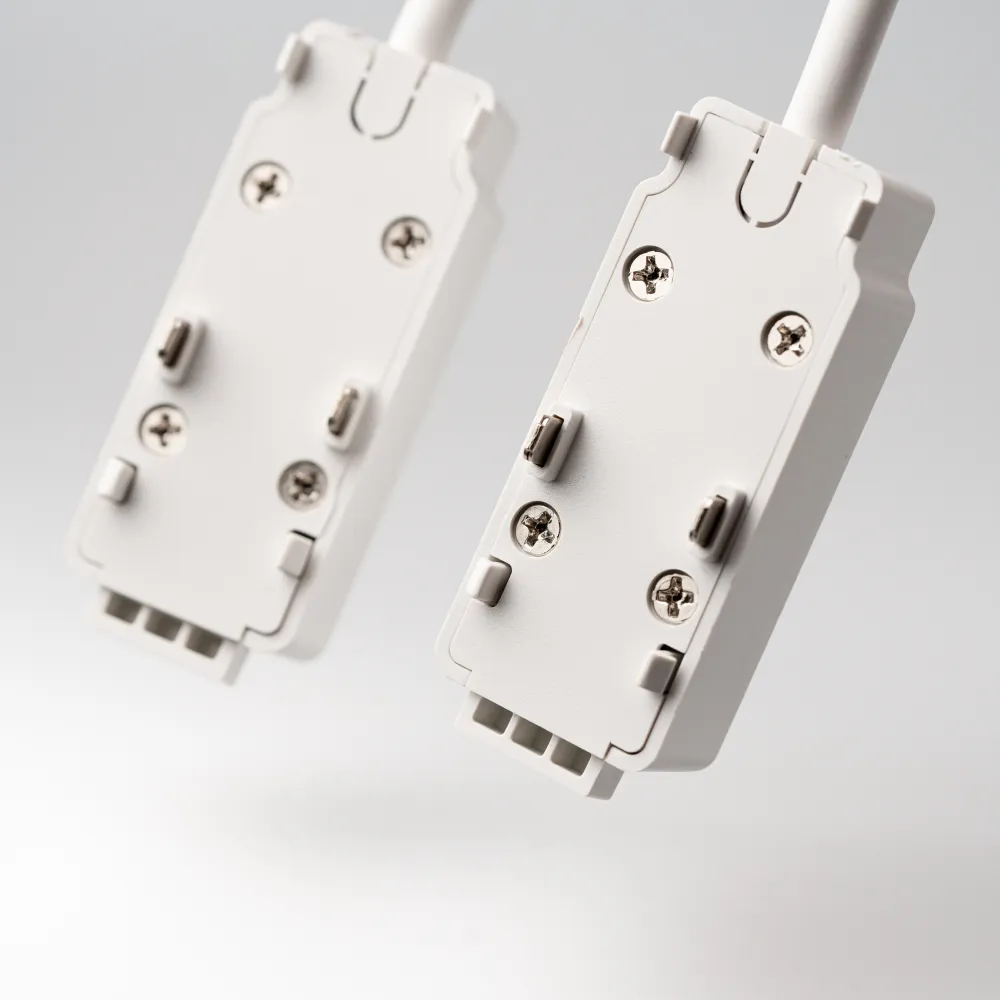Conector Flexibil, Alb