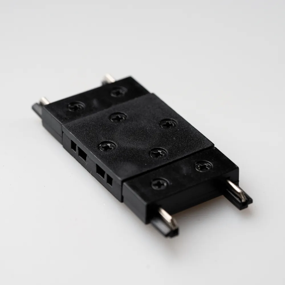 Conector de Tip "I" pentru Sina Magnetica Slim Aplicata, Negru