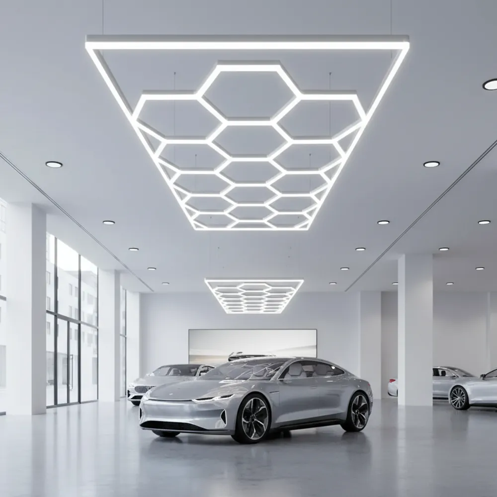 Sistem de Iluminat Tip Fagure, Lumina Rece - Model 2