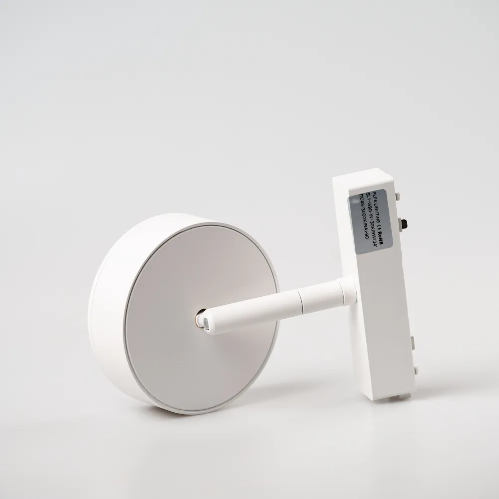 Spot LED Orientabil Alb 9W ⌀95mm pentru Sina Magnetica