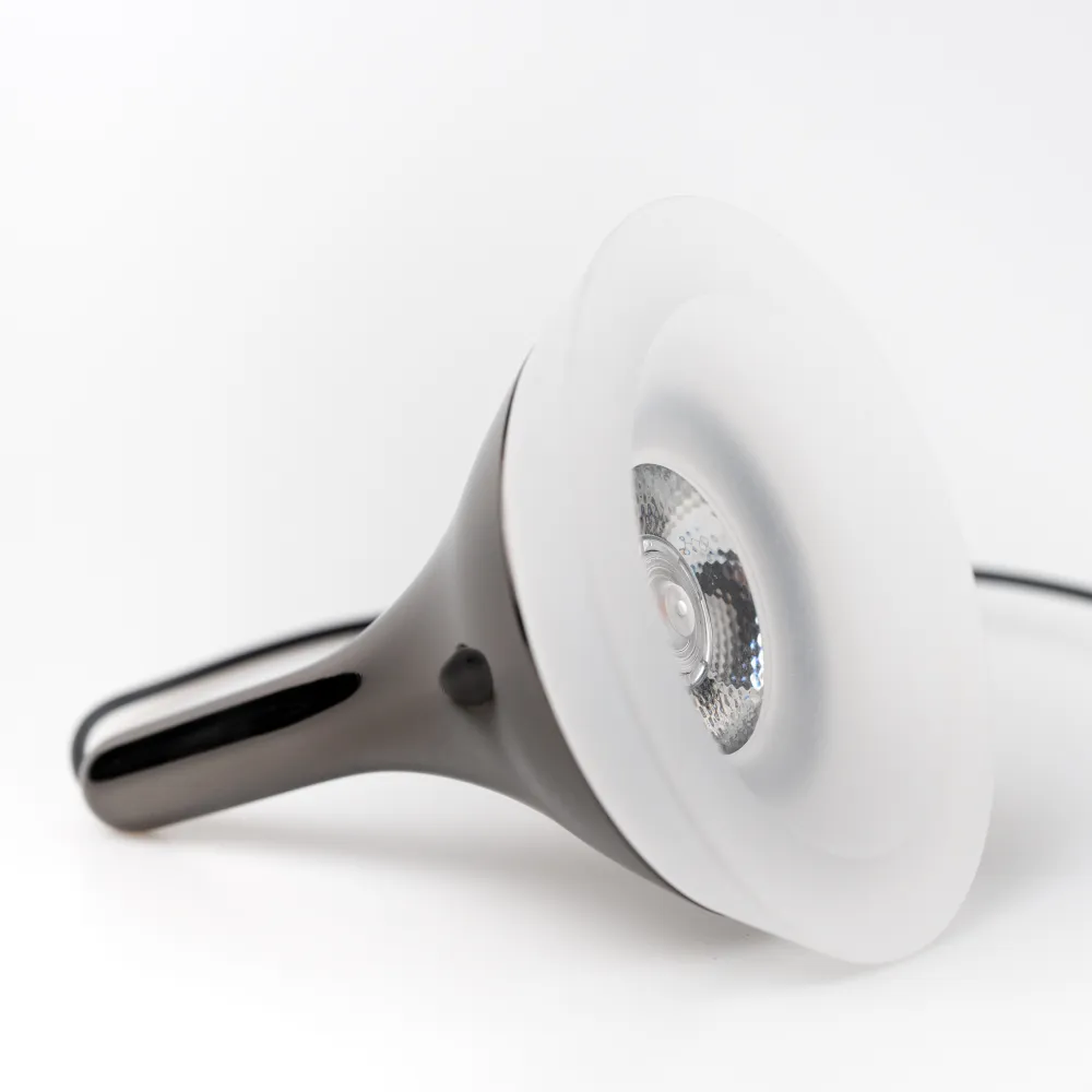 Lampa Pendul LED Bridgelux din Acril 5W Ø95, Gri