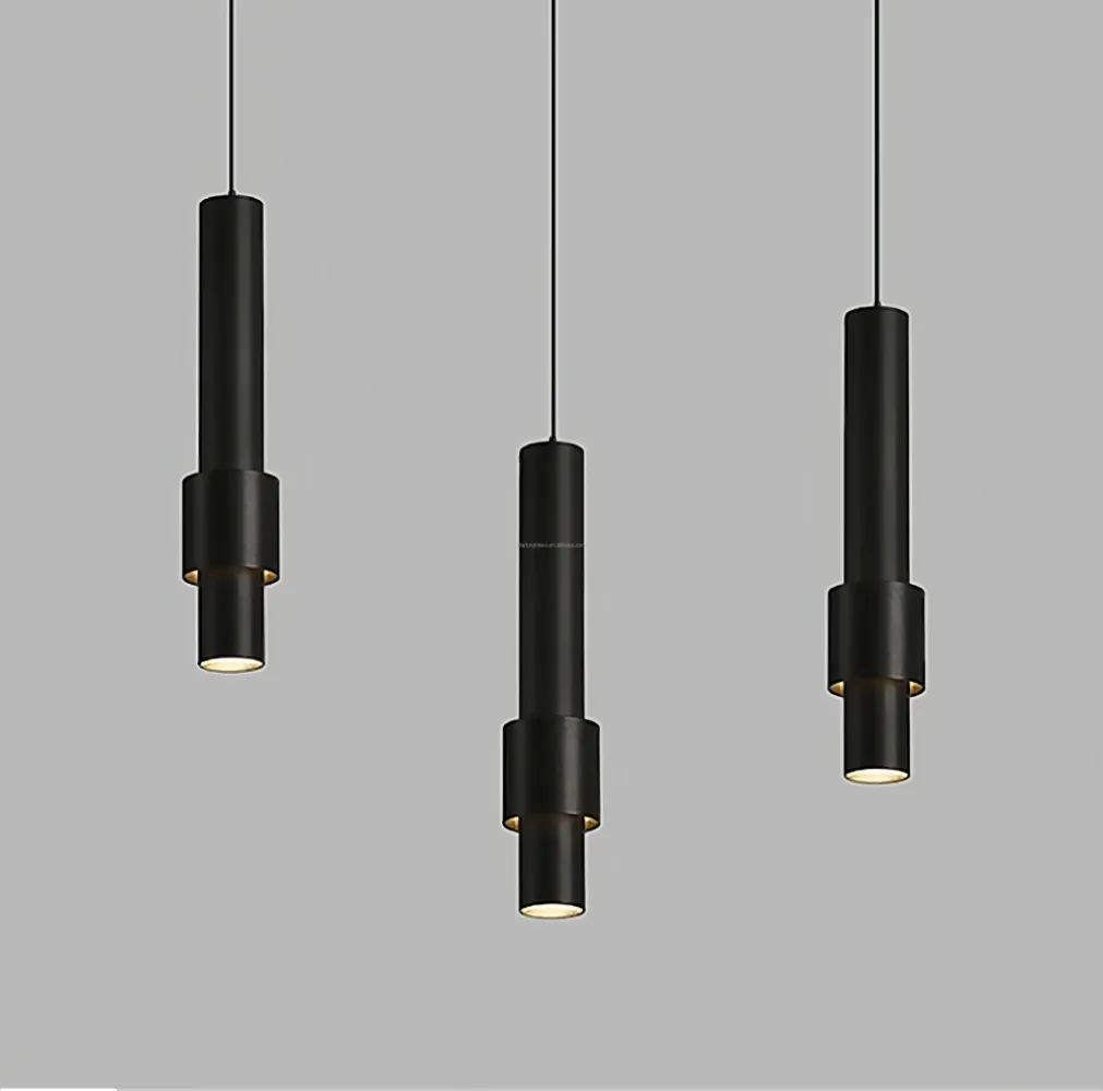 Lampa Pendul LED Bridgelux 5W din Acril Ø60, Negru