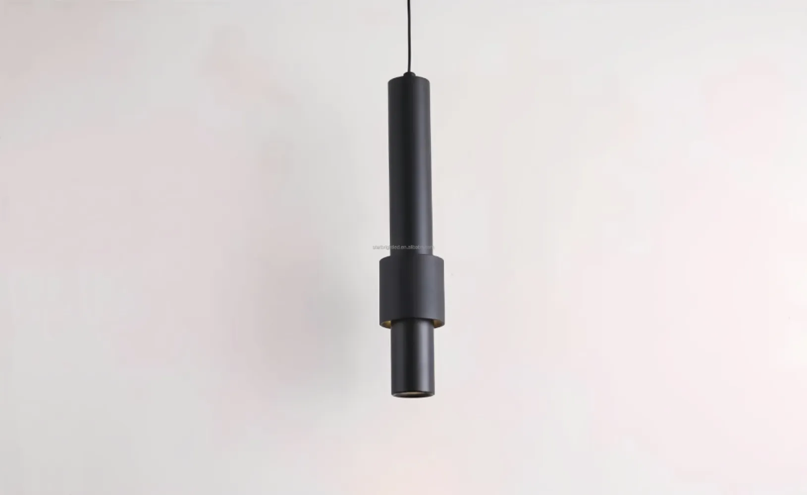 Lampa Pendul LED Bridgelux 5W din Acril Ø60, Negru