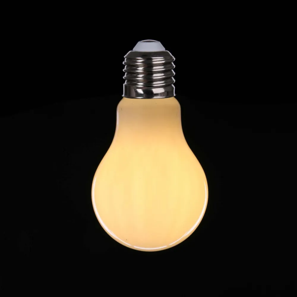 Ghirlanda Luminoasa 10M cu 10 Becuri LED Albe Mate, E27, 3W, Cablu Negru, Lumina Naturala, Conectabila 330M, de Exterior