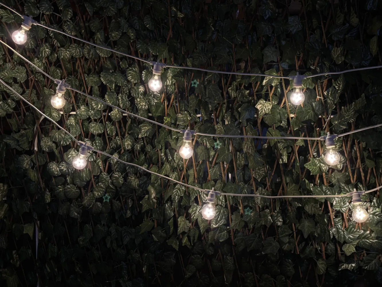 Bec LED cu Filament Stea, 1.5W, din Sticla, E27, Dimabil, A60, Lumina Calda, de Exterior
