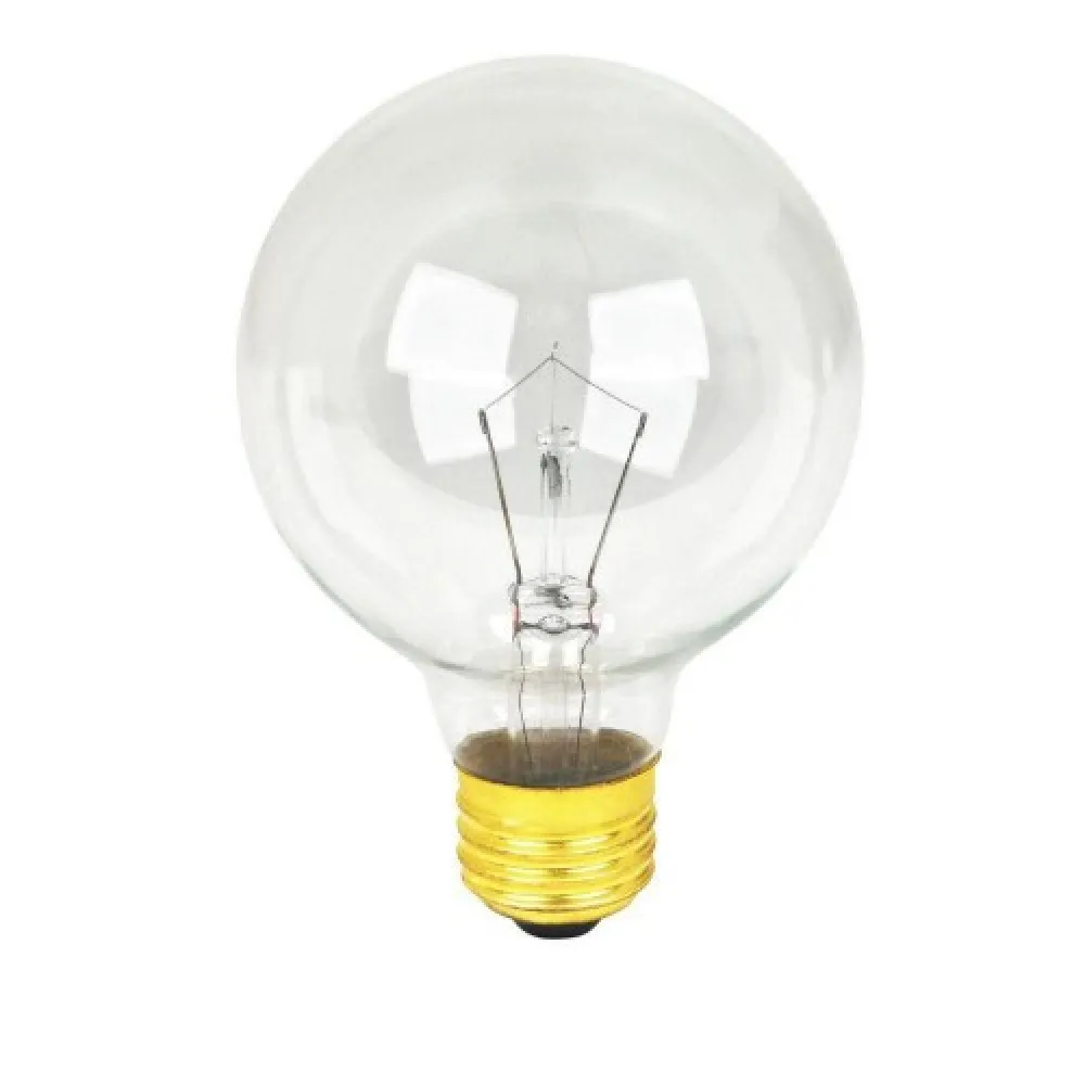 Bec Incandescent Transparent, 10W, din Sticla, Dimabil, E12, G40, Lumina Calda, de Exterior