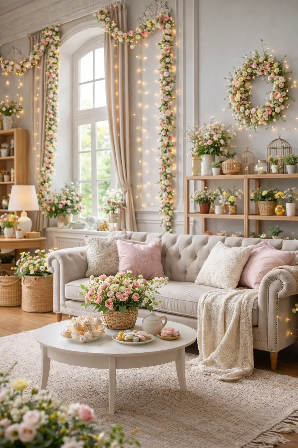 Recomandările noastre pentru interior folosind ghirlande decorative